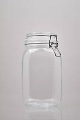 Clip-Top Glass Jar | برطمان زجاج بقفل معدني