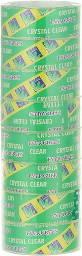 شريط لاصق صغير - 10 قطع - شفاف