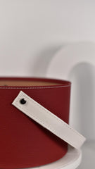 قطر 25ارتفاع 15 سلة هدايا دائرية بمقبض أنيق