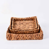 سلات خوص انيقه - طقم ٣ قطع