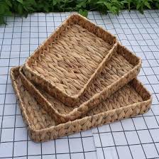 سلات خوص انيقه - طقم ٣ قطع