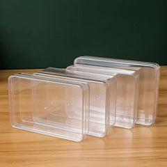 علب اكريلك بغطاء