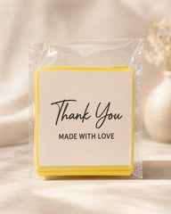 Thank You – Made With Love  Sticker | ملصق شكراً لك