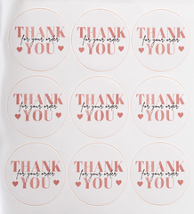 Thank You For Your Order Sticker | ملصق شكر على طلبك