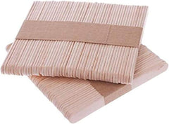 الايس كريم عصي خشبية