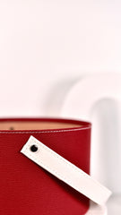 قطر 25ارتفاع 15  سلة هدايا دائرية بمقبض أنيق